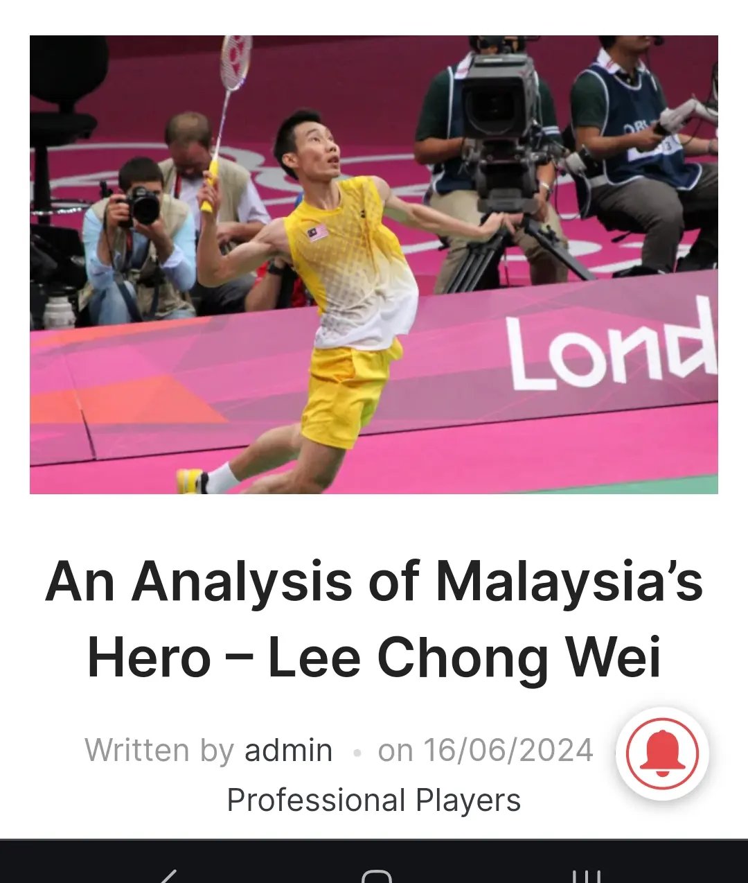 Lee Chong Wei is one of the legends that defines badminton. His technical skills, sportsmanship and rivalry with Lin Dan inspired and excited a whole generation of young badminton players.

But what made him stand out among so many other professional players of his era? Considered one of the four legends of the sport, we analyse Lee Chong Weis game and what made him the undisputed world number one for 349 weeks straight!

❗️Link in Bio

@leechongweiofficial

#badminton #leechongwei #lcw #penang #malaysia
#malaysiabadminton #badmintonmalaysia #bulutangkis
#badmintonlife

Is Lee Chong Wei Your Favourite Men's Singles Player?