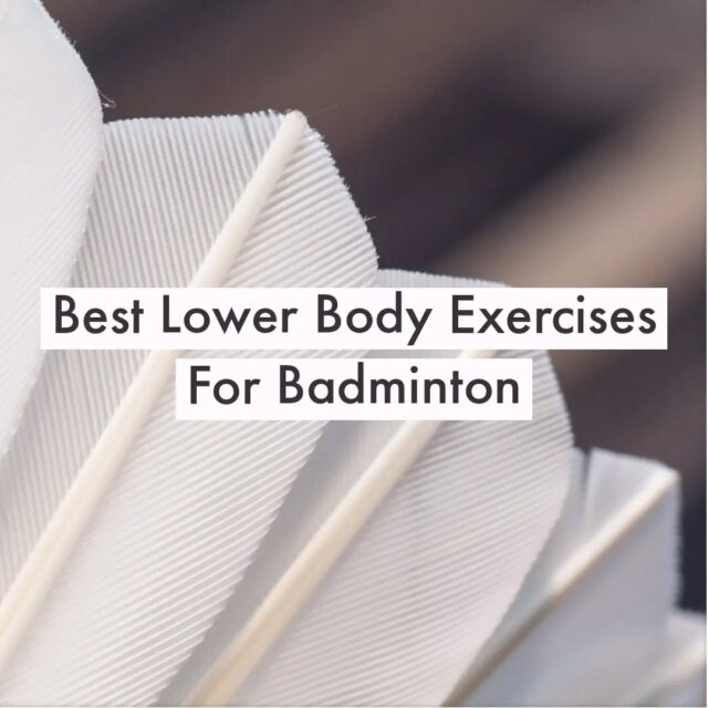 🏸 This is not an exhaustive list, but these are a few great exercises that I think are among the best that you can do for your lower body for badminton.

You don't need to be excessively big in badminton. Otherwise, all the professionals would look like powerlifters. But you do need to strengthen your body, particularly your lower body for:

🏸 Improved Athletic Performance
🏸 Injury Mitigation
🏸 Better Looking Body 😏

#badminton #badmintonlovers #badminton🏸 #bulutangkis #weighttraining #weightloss #exercise #sport #training #shuttlecock #badmintonday